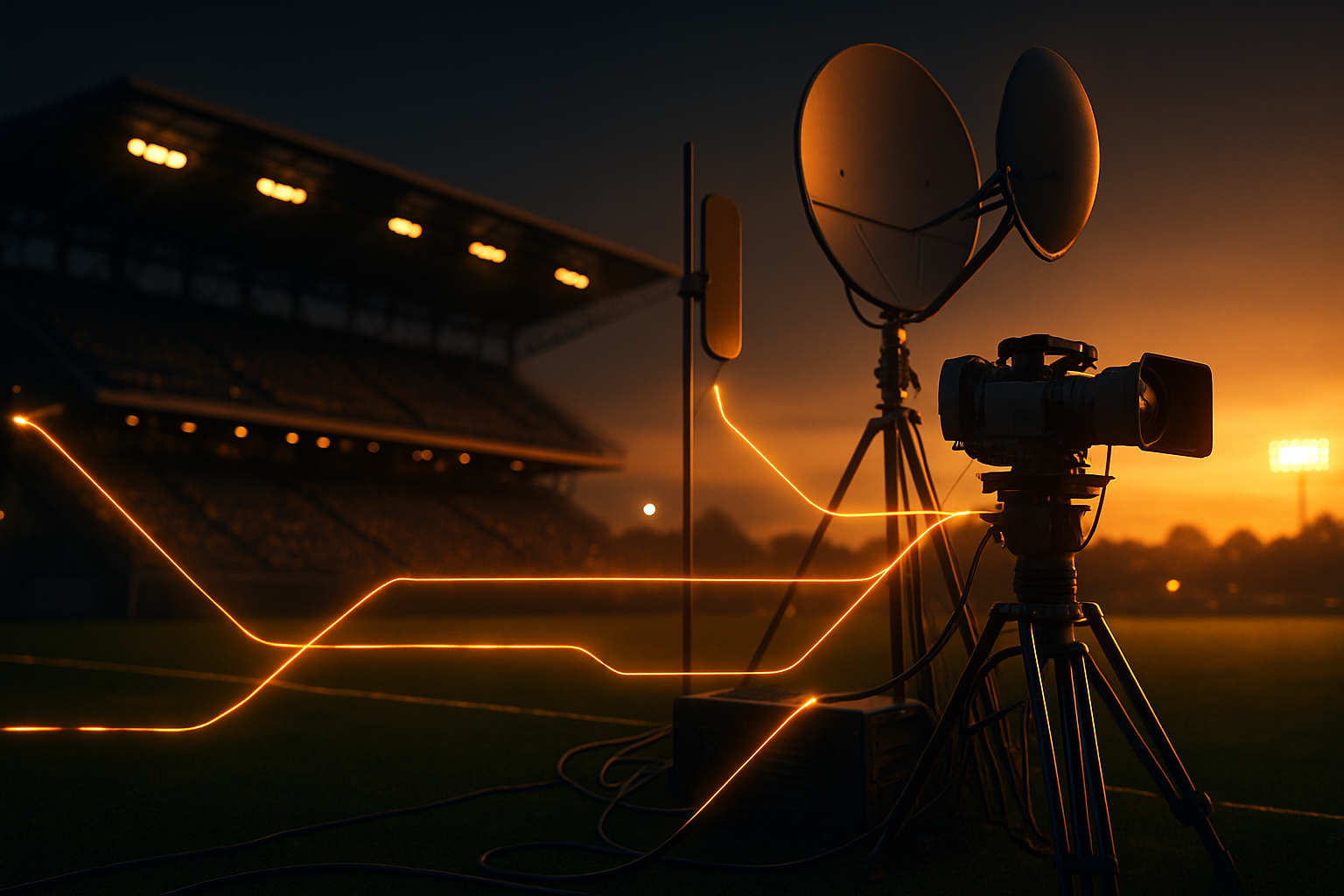 Connectivity at a Golf Major, F1, and SailGP: Field Lessons